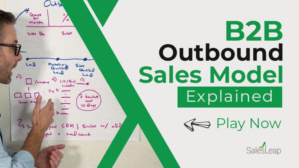 Video about how to create an Outbound sales process